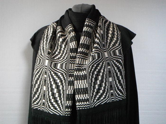Silk Stole 400J - Handwoven Garments Handwoven Gifts - Aries